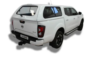 Nissan Navara Double Cab Lowline Canopy Standard (With windows) Solid White