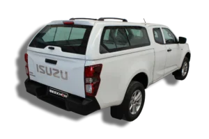 Isuzu DMAX Extended Cab Lowline Executive Canopy Executive Solid White