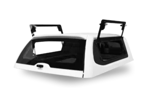 Ford Ranger Double Cab Canopy Lowline Executive Canopy Executive Side Tip-Up (Po#8) Solid White