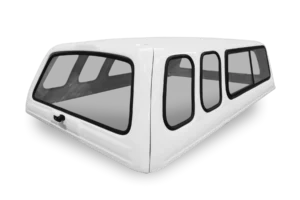 GWM Steed 5 Single Cab Lowline Halfdoor Canopy Standard (With windows) Solid White
