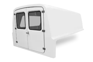 Hyundai H100 Highline Fulldoor Canopy Blank Sides (No side windows) Solid White