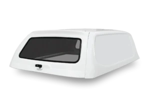 Ford Ranger Double Cab Canopy Lowline Halfdoor Canopy Blank Sides (No side windows) Solid White