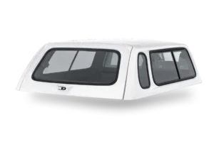 Toyota Hilux Extra Cab Lowline Halfdoor Canopy Standard (With windows) Solid White
