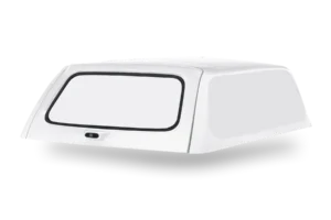 Isuzu D-MAX Extended Cab Lowline Halfdoor Canopy Complete Blank (No windows) Solid White