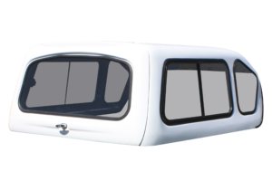 Nissan NP200 Highline Halfdoor Canopy Standard (With windows) Solid White