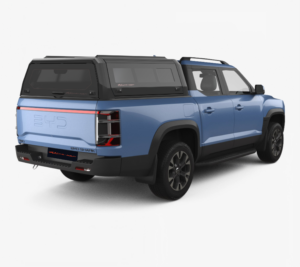 BYD Shark 6 Double Cab Xtreme Canopy - All Black