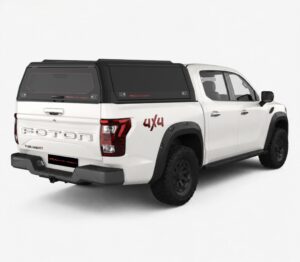 Foton V7 Double Cab Xpedition Canopy - All Black
