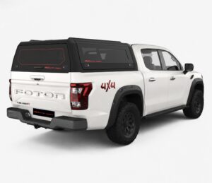 Foton V7 Double Cab Xtreme Canopy - All Black