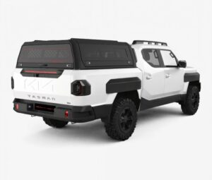 Kia Tasman Double Cab Xtreme Canopy - All Black